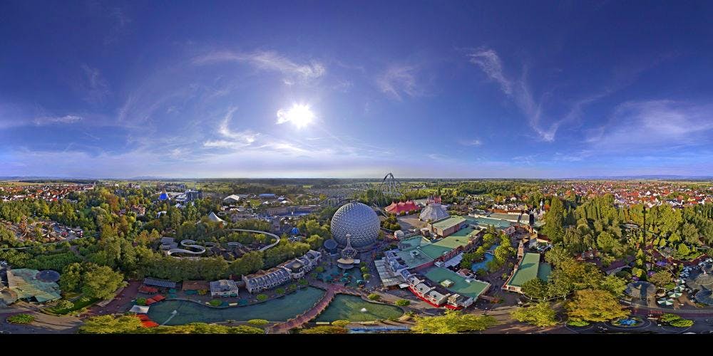 Panoramabild des Europa-Park, Quelle "Europa-Park"