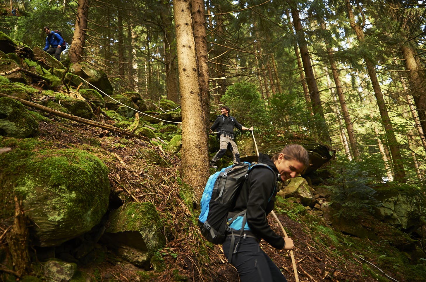 Abenteuer abseits befestigter Pfade erleben Wanderfreunde am 5. Mai auf dem Albtal.Abenteuer.Track. © Tourismusgemeinschaft Albtal Plus/Sven Lorenz