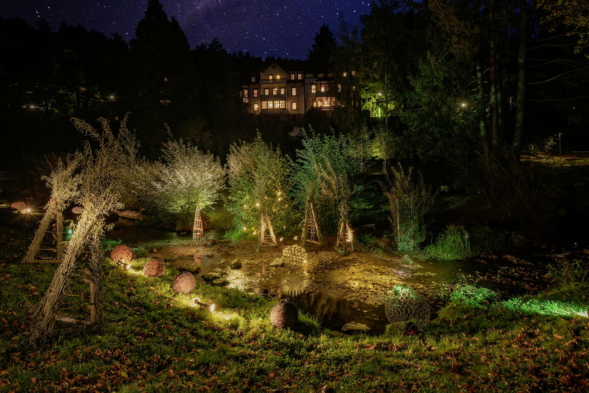 Der Winterzauber in Bad Herrenalb mit dem erstmalig in diesem Jahr stattfindenden Stadtwerke Albleuchten ist einer der Höhepunkte der Herrenalber Präsentation auf der Offerta. © Jan Bürgermeister