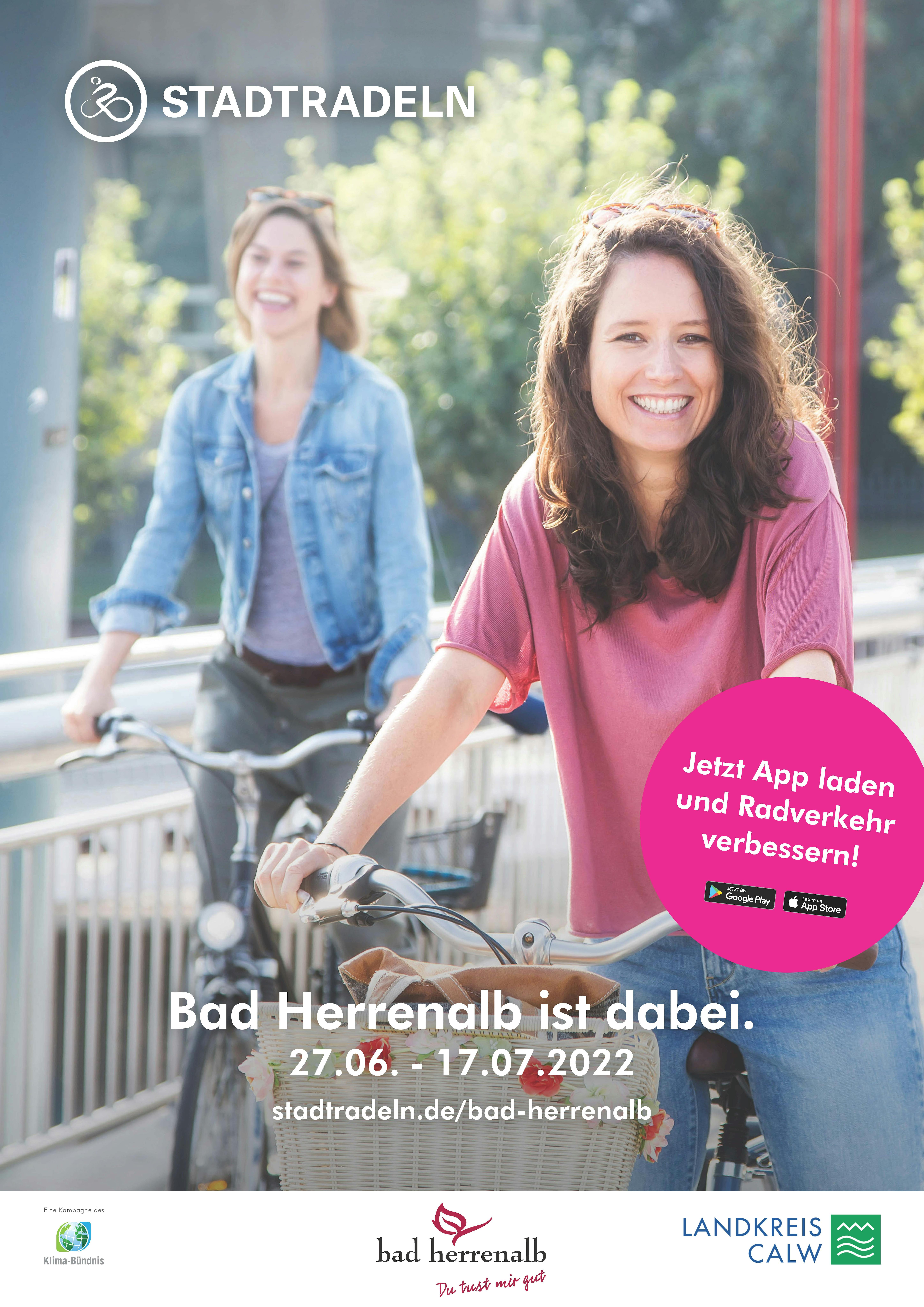 Im Rahmen der Klima-Bündnis-Kampagne Stadtradeln wird vom 27. Juni bis 17. Juli in Bad Herrenalb wieder kräftig in die Pedale getreten.