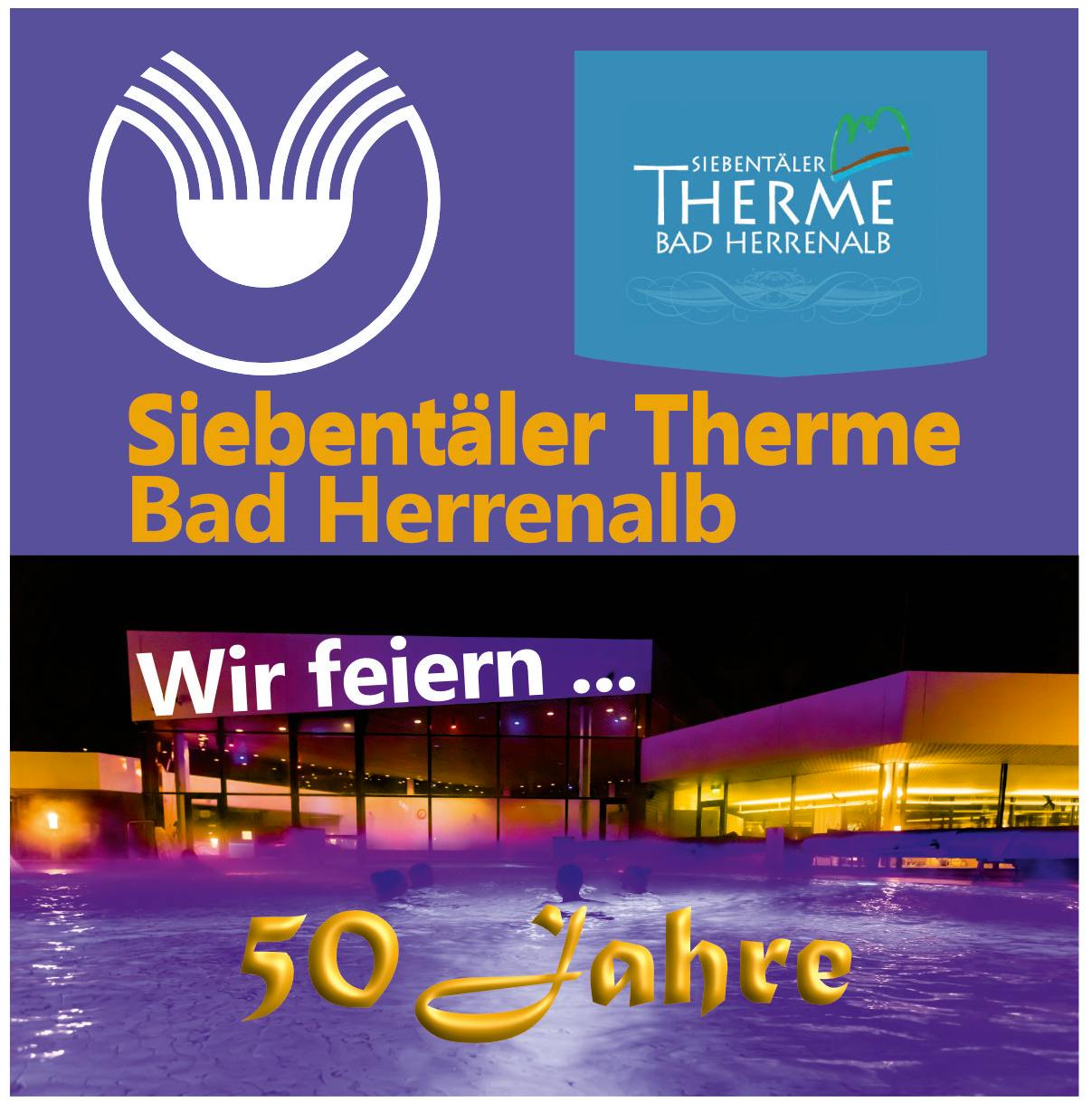Wir feiern 50 Jahre ThermenJubiläum