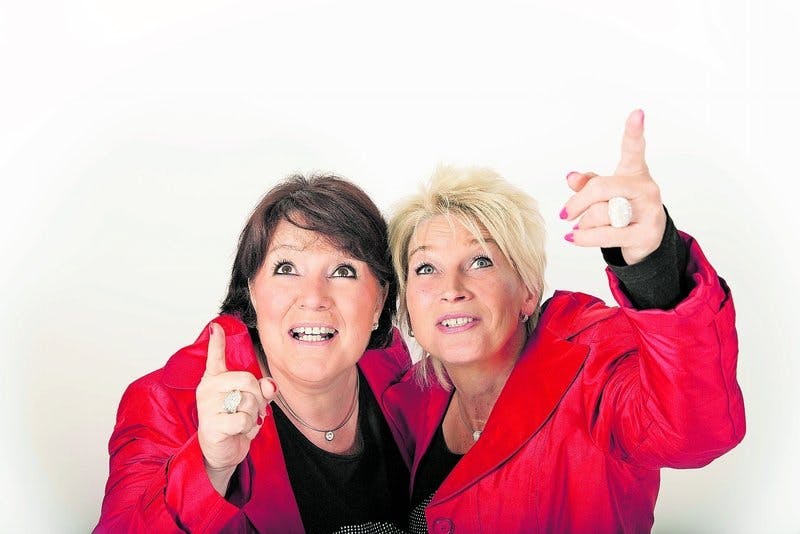 Petra Binder und Doris Reichenauer sind dui do on de sell - Foto: privat