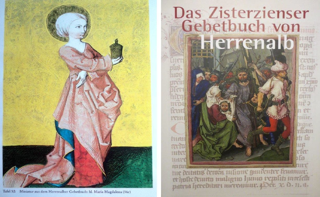 Kunstvolle Buchmalereien: Herbert Krempel spricht am 16. Juni im Ziegelmuseum über die Herstellung des Herrenalber Gebetbuches von 1484. © Ziegelmuseum Bad Herrenalb