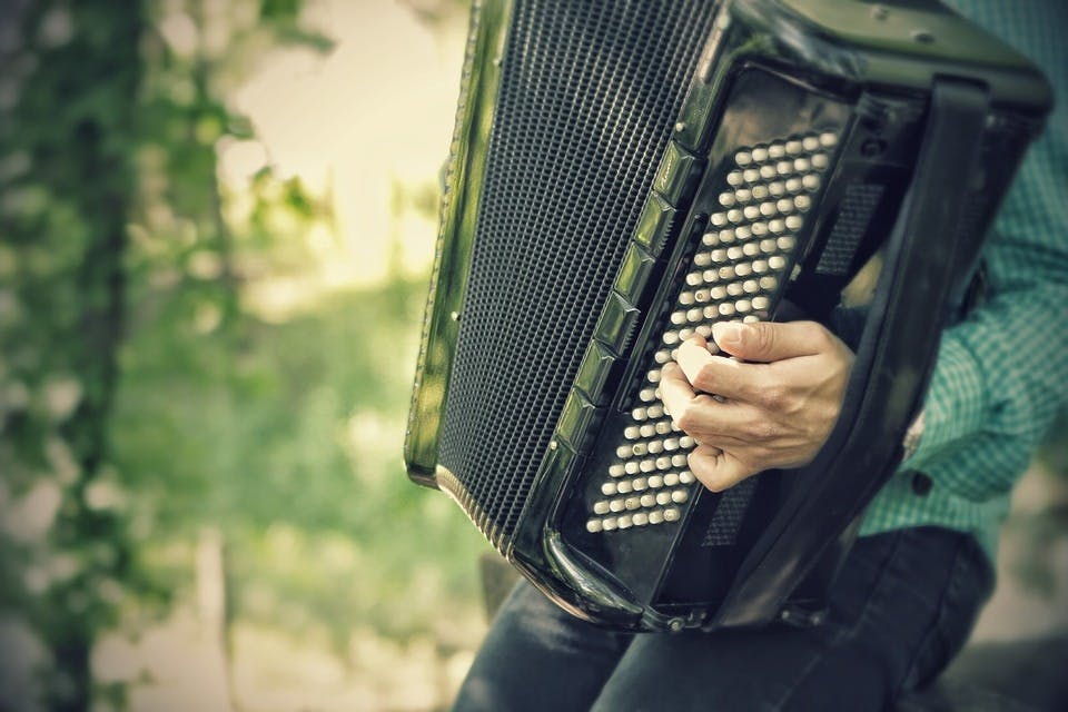 Freuen Sie sich auf das nächste Sonntagskonzert mit Akkordeon-Musik an der Konzertmuschel. ©pixabay