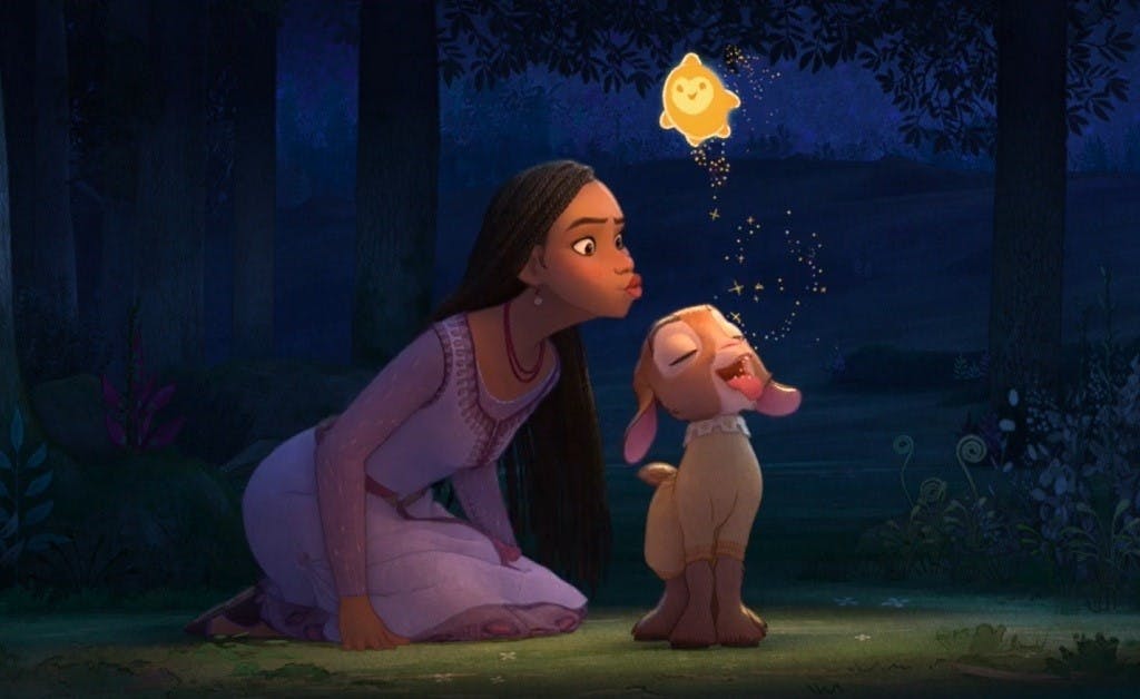 Asha und Valentino im Wald ©The Walt Disney Company